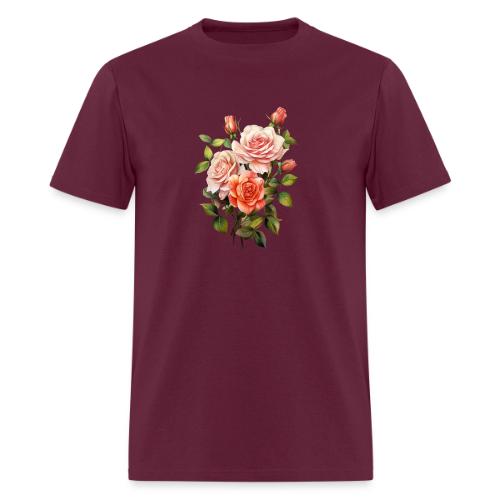 Pink Roses - Men's T-Shirt
