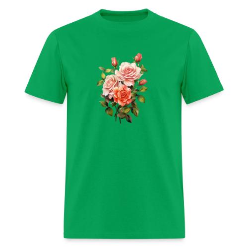 Pink Roses - Men's T-Shirt