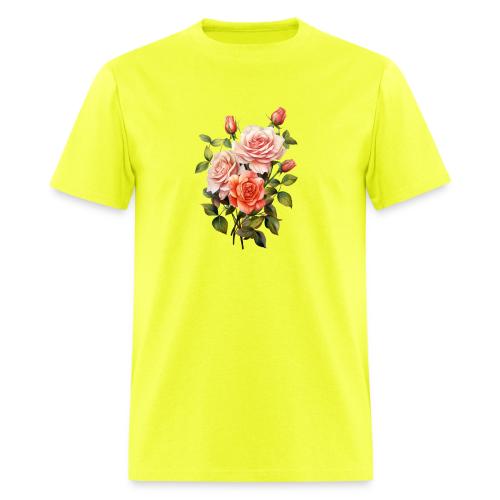 Pink Roses - Men's T-Shirt
