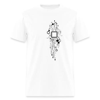 Geometric Tatto - Men's T-Shirt - white - Front - Jose (178cm)