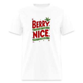 Berry Nice - Men's T-Shirt - white - Front - Jose (178cm)