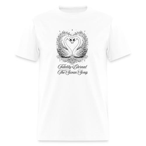 Poetic Swan T-Shirt - Men's T-Shirt