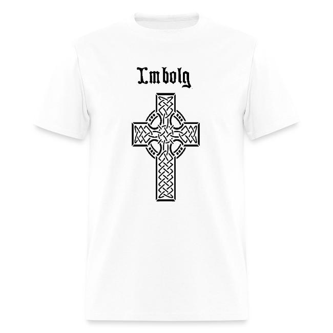 Imbolg Black Logo and Cross