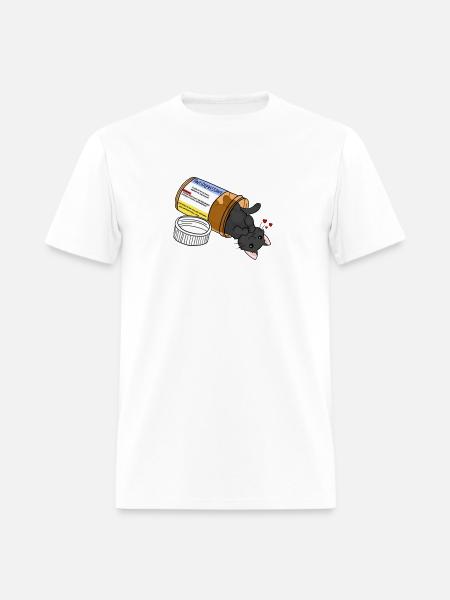 kitty is always there when you need help - Men's T-Shirt - white