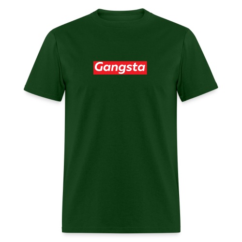 Gangsta red box logo - Men's T-Shirt
