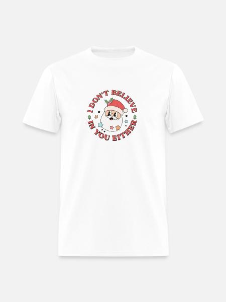 Christmas Funny Santa - Men's T-Shirt - white