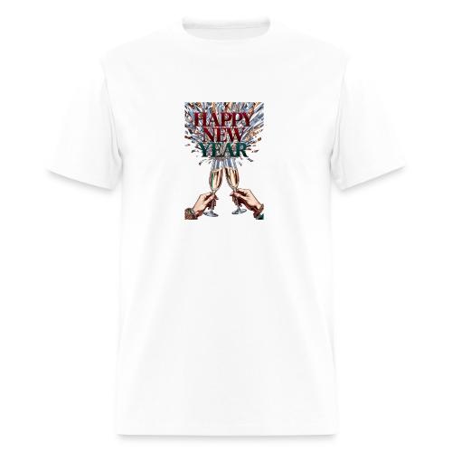 Toasting Hands T-Shirt Confetti Shower Premium - Men's T-Shirt