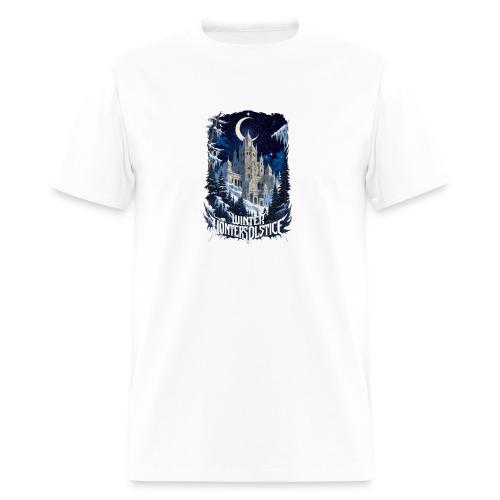 Celestial Winter Temple T-Shirt - Men's T-Shirt