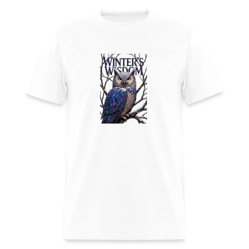 Crystalized Forest Owl T-Shirt - Men's T-Shirt