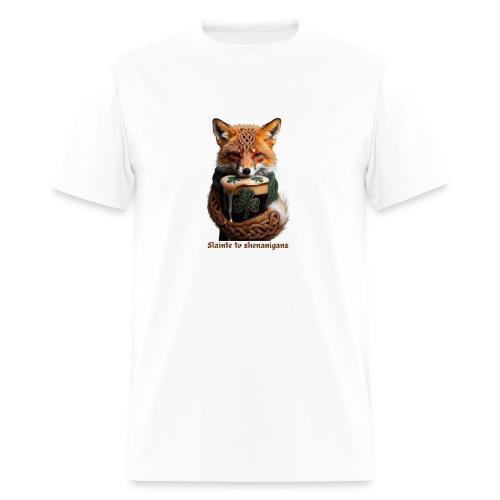 Sly Emerald Fox Toast T-Shirt - Men's T-Shirt