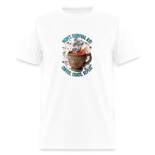 Mom's Survival Kit Tee | Coffee Chaos - Men's T-Shirt