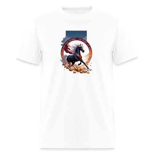 Year of the Horse Dawn T Shirt,Lunar New Year Gift - Men's T-Shirt