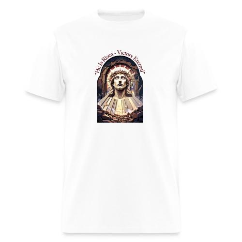 Easter He Is Risen Face of Christ T Shirt, Gift - Men's T-Shirt