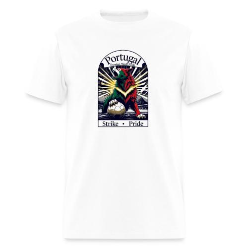 Portugal Iberian Wolf Soccer T Shirt, Pride Gift - Men's T-Shirt