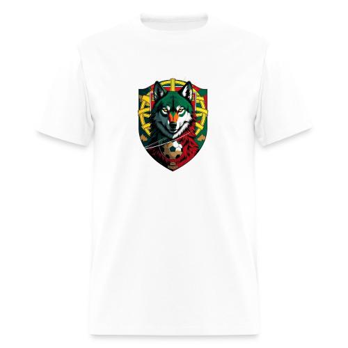 Portugal Iberian Wolf Soccer T Shirt,Football Gift - Men's T-Shirt