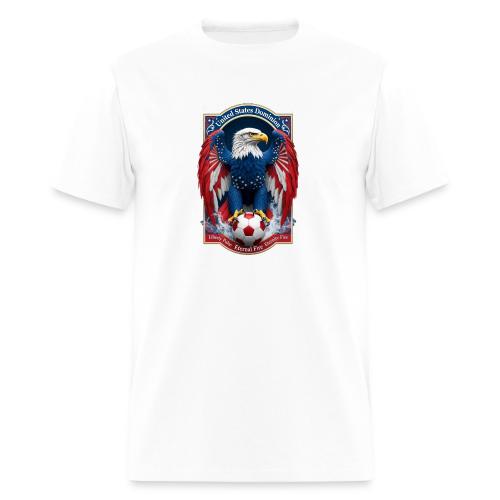 USA Eagle Emblem T Shirt, USA Soccer Pride Gift - Men's T-Shirt