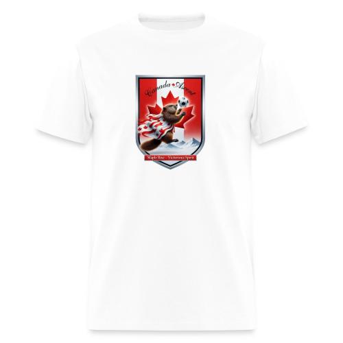 Canada Beaver Ascent T-Shirt, Canadian Pride Gift - Men's T-Shirt