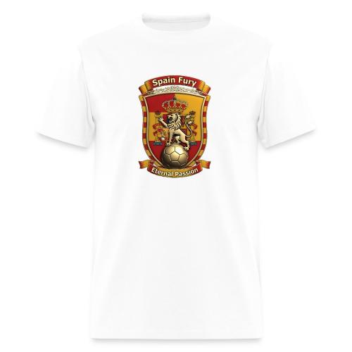 Spain Lion Fury T-Shirt, Spanish Crest Gift - Men's T-Shirt