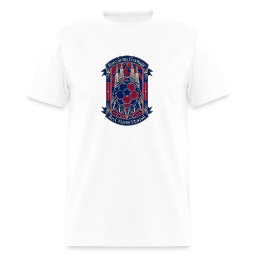 Barcelona Red Heritage T Shirt, Barsa fan Gift - Men's T-Shirt