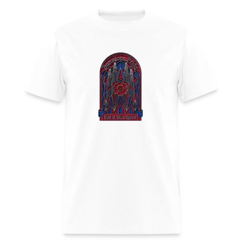 Barcelona Scarlet Pride T Shirt, Vibrant City Gift - Men's T-Shirt