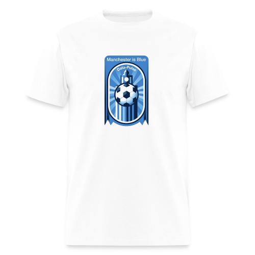 Manchester is Blue Soccer City T Shirt, Apparel - Men's T-Shirt