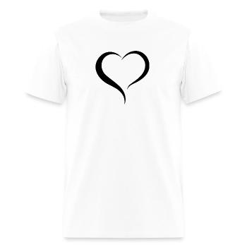 Parting is painful - Men's T-Shirt - white - Front - Jose (178cm)