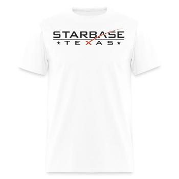 City Of Starbase Cameron County Texas Bocav Chica - Men's T-Shirt - white - Front - Jose (178cm)