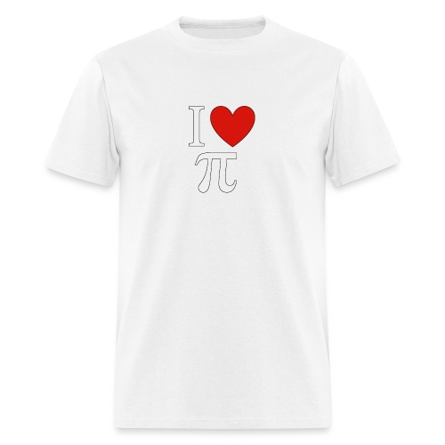 ilovepi - Men's T-Shirt