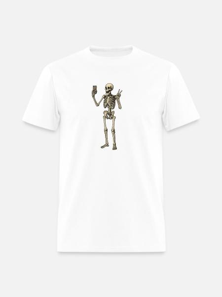 selfie - Men's T-Shirt - white