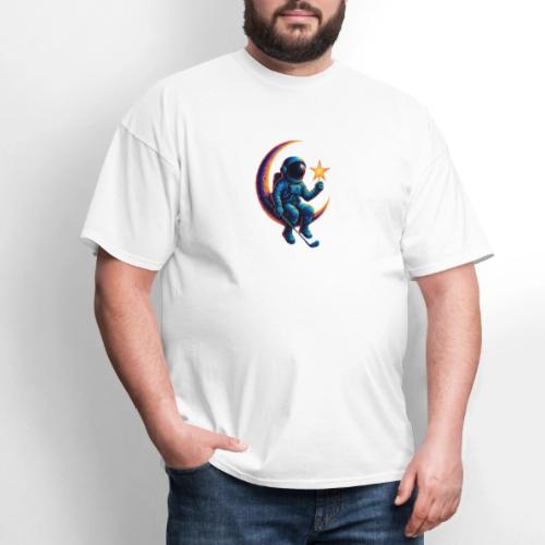 Unisex T-Shirt with Astronaut Design Premium - Men's T-Shirt