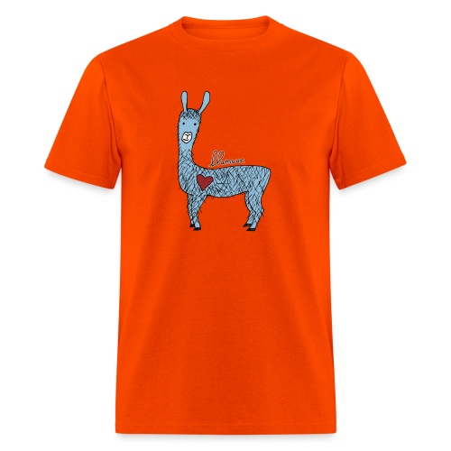 Cute llama - Men's T-Shirt
