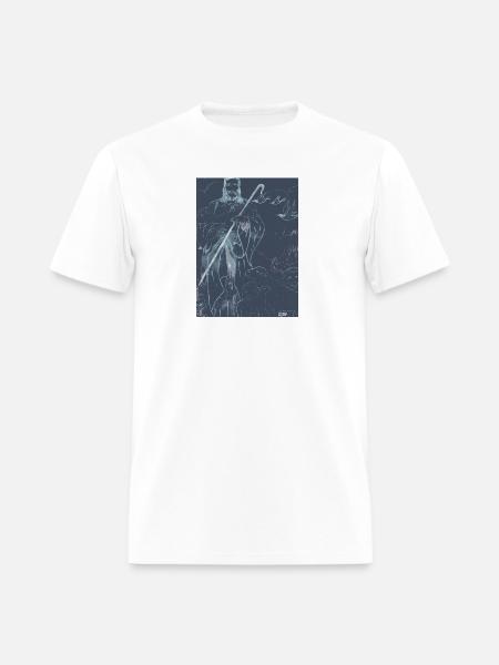 Good Shepherd - Blue Image - Men's T-Shirt - white