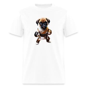RPG Monk - Men's T-Shirt - white - Front - Jose (178cm)