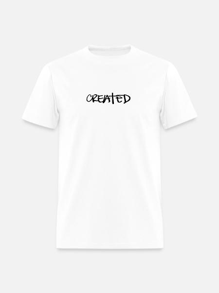 Created - Men's T-Shirt - white