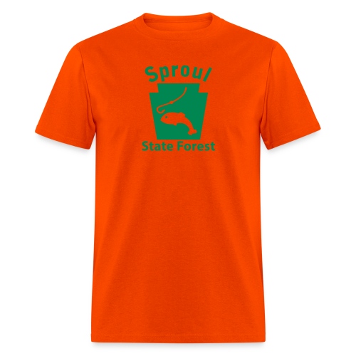 Sproul State Forest Fishing Keystone PA - Men's T-Shirt