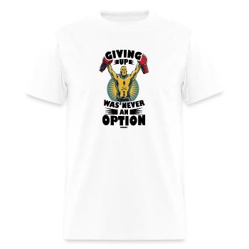 La motivation motive le don positif de carrière - T-shirt Homme - blanc - Devant - Jose (178cm)