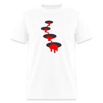 Thirsty Pig - Men's T-Shirt - white - Front - Jose (178cm)