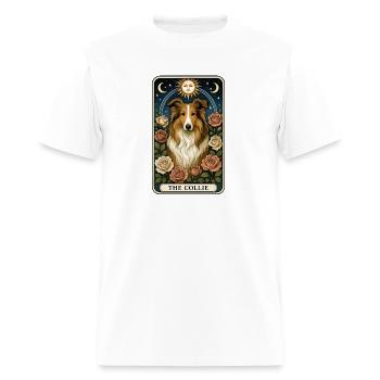 Collie - Men's T-Shirt - white - Front - Jose (178cm)