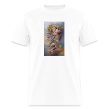 Ribosome Snowflake - Men's T-Shirt - white - Front - Jose (178cm)