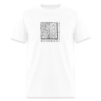 Abstract - Men's T-Shirt - white - Front - Jose (178cm)