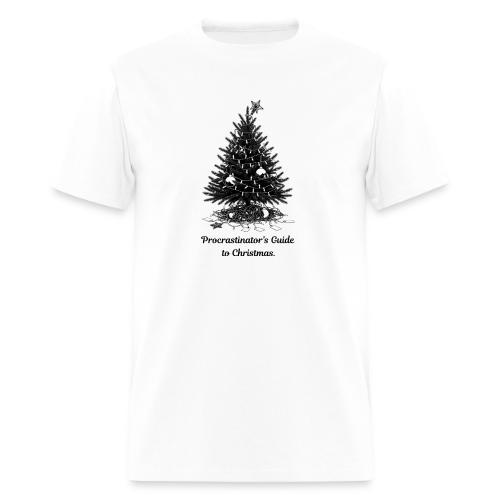 Procrastinator's Guide Christmas T-Shirt - Men's T-Shirt