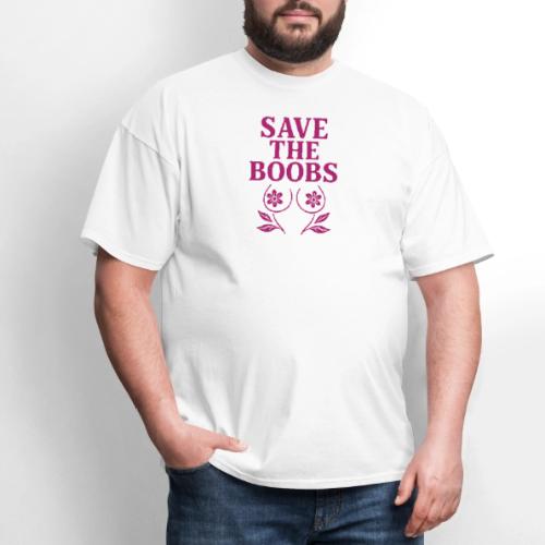 Save the boobs! - Men's T-Shirt
