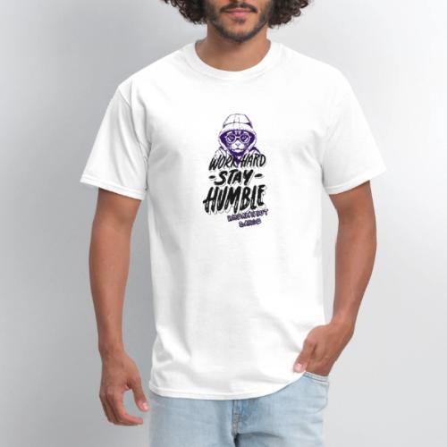 Work Hard Cat - Men's T-Shirt