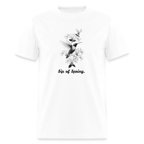 Hummingbird T-Shirt, Honeysuckle Vine - Men's T-Shirt