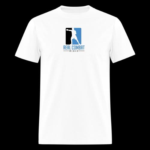Real Combat Media Logo 2 - Men's T-Shirt