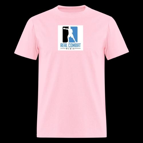 Real Combat Media Logo 2 - Men's T-Shirt