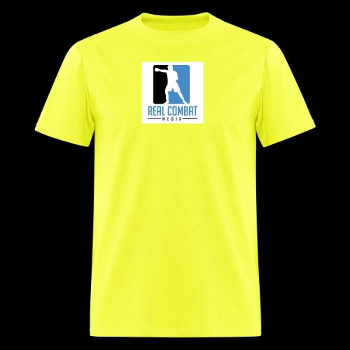 Real Combat Media Logo 2 - Men's T-Shirt