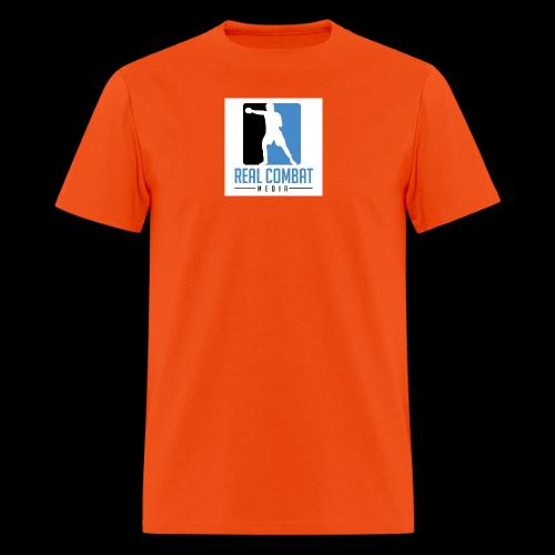 Real Combat Media Logo 2 - Men's T-Shirt