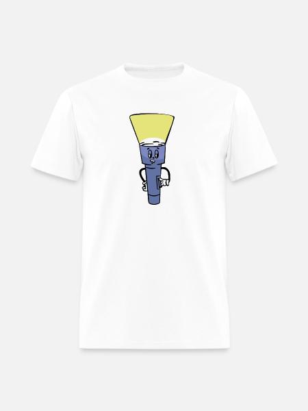 flashlight - Men's T-Shirt - white