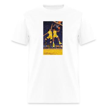 basket - Men's T-Shirt - white - Front - Jose (178cm)